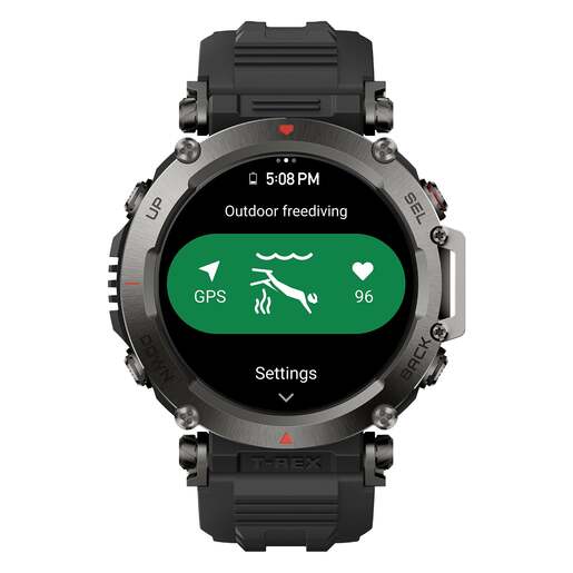 Amazfit T-Rex Ultra Abyss Black, pametni sat