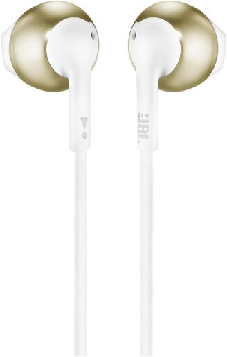 JBL Tune 205, In-Ear, žičane slušalice, Champagne