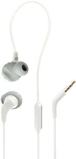 JBL Endurance Run 2, In-Ear, žičane slušalice, 3.5 mm, bijele