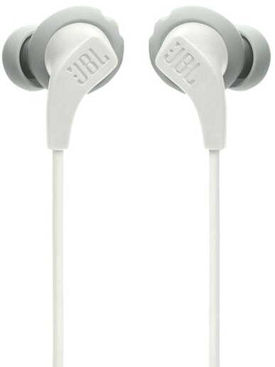 JBL Endurance Run 2, In-Ear, žičane slušalice, 3.5 mm, bijele
