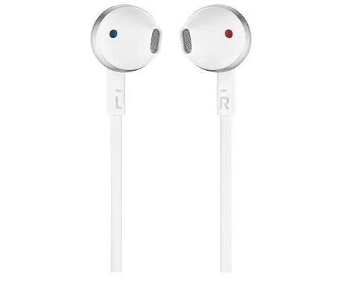 JBL Tune 205, In-Ear, žičane slušalice, Chrome