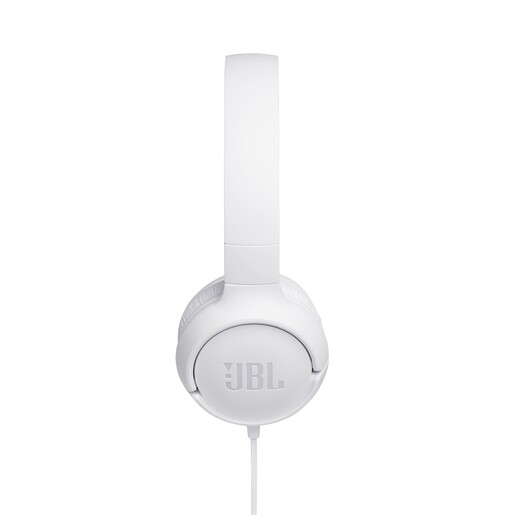 JBL Tune 500, naglavne slušalice, 3,5 mm, bijele