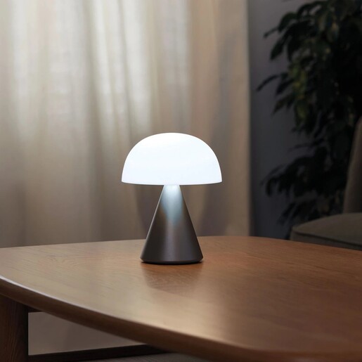 LEXON prijenosna LED svjetiljka Mina L, srebrna mat