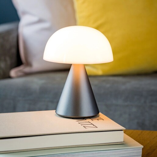 LEXON prijenosna LED svjetiljka Mina L, srebrna mat