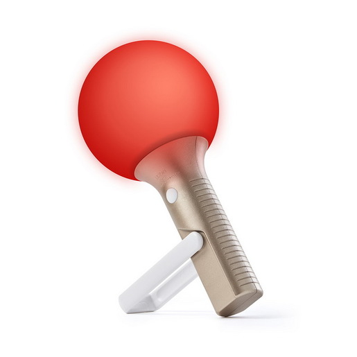 LEXON prijenosna LED svjetiljka Bolla+, zlatna