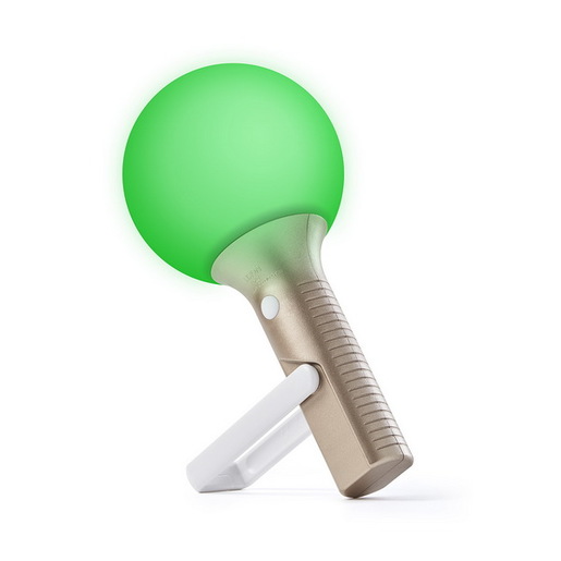 LEXON prijenosna LED svjetiljka Bolla+, zlatna