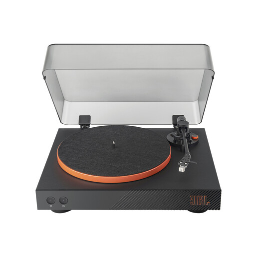 JBL Spinner BT gramofon, crno/narančasti
