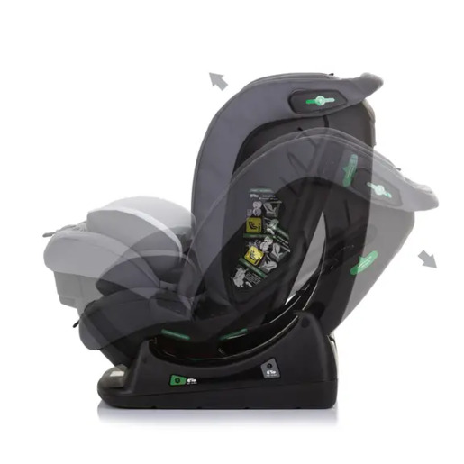 Chipolino autosjedalica Aviato 40-150cm Ash Grey