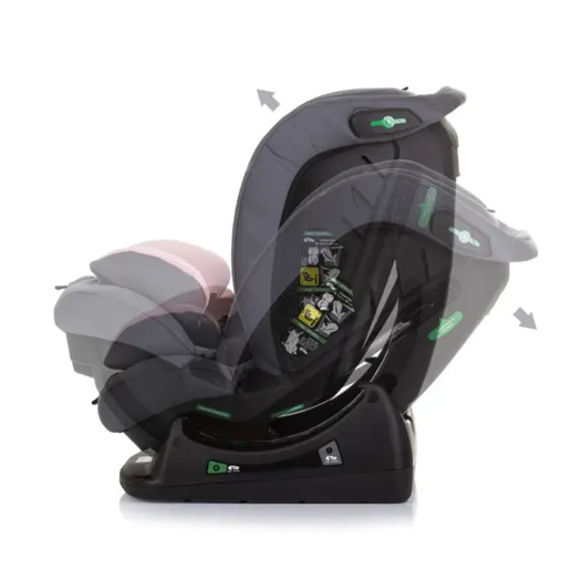 Chipolino autosjedalica Aviato 40-150cm Flamingo