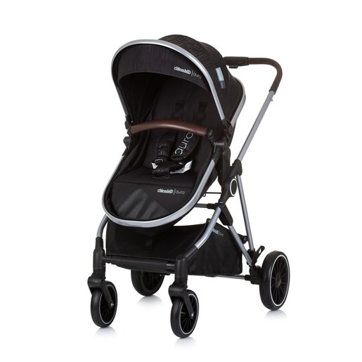 Chipolino kolica Aura 3u1 Obsidian/Silver