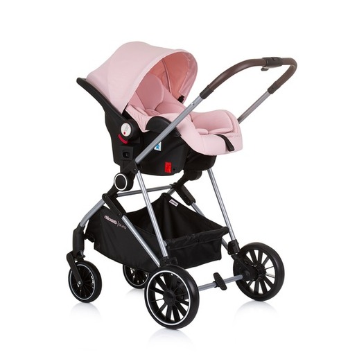 Chipolino kolica Aura 3u1 Flamingo