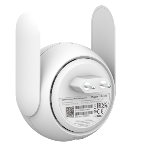 Ruijie Reyee RG-EW1200R, Dual-band, 1200Mbps, Wi-Fi pojačivač