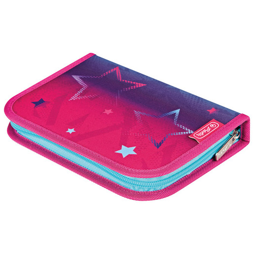 Školska torba, anatomska, 4u1, Herlitz, Filolight Pink Stars