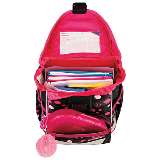 Školska torba, anatomska, 4u1, Herlitz, Plus Cats & Dogs