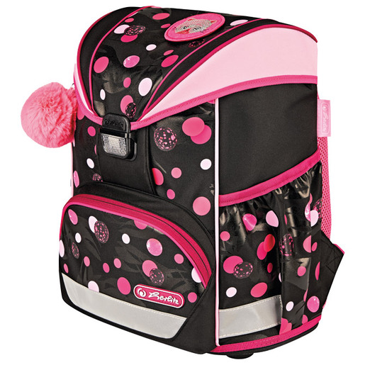 Školska torba, anatomska, 4u1, Herlitz, Plus Cats & Dogs