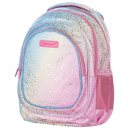 Školski ruksak, anatomski, Connect, Rainbow Dust