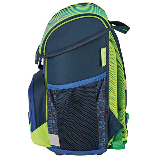 Školska torba, anatomska, 4u1, Herlitz, Loop Funky ninja