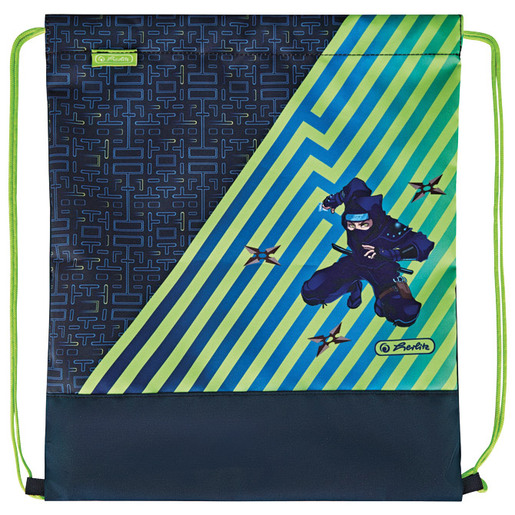 Školska torba, anatomska, 4u1, Herlitz, Loop Funky ninja