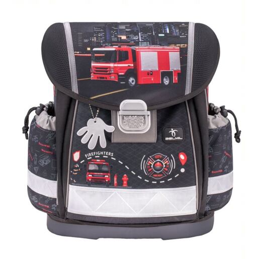 Školska torba, ergonomska, Belmil, Firetruck