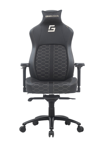 Ergovision King Deluxe PU, gaming stolica, crna