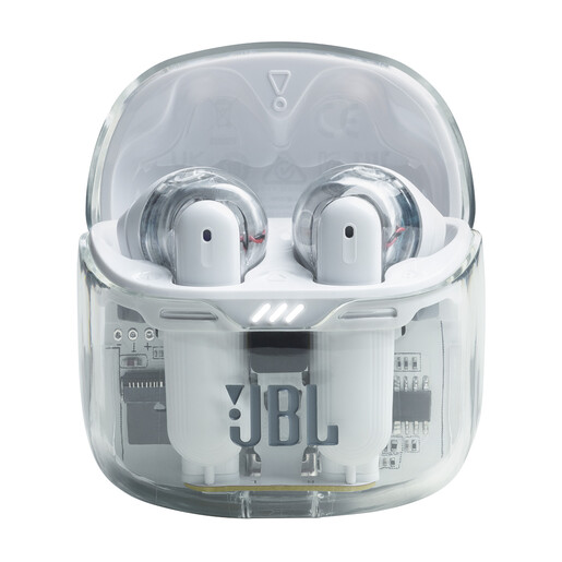 JBL Tune Flex, In-Ear, TWS slušalice, prozirno bijele