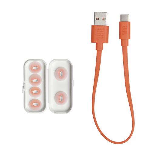 JBL Tune Flex, In-Ear, TWS slušalice, prozirno bijele