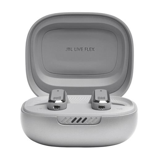 JBL Live Flex, In-Ear, TWS slušalice, srebrne