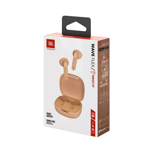 JBL Wave Flex, In-Ear, TWS slušalice, bež