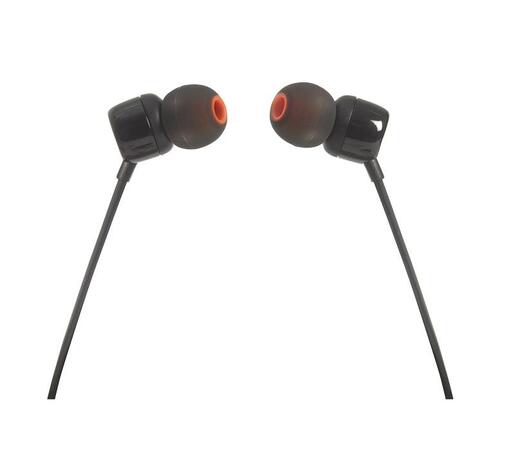 JBL Tune 110, In-Ear, žičane slušalice, crne