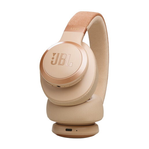 JBL Live 770NC, naglavne slušalice, Bluetooth, zlatne