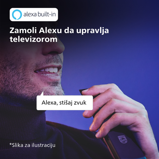 Philips 43" LED TV 43PUS8319/12, 4K UHD, Ambilight, Titan OS Smart TV, Dolby Atmos zvuk