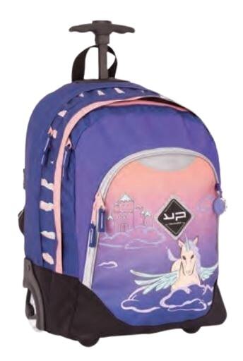Školska torba, na kotačima, Bodypack, Jednorog