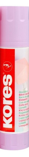 Ljepilo za papir u sticku, Kores, 20 g, pastelno ljubičasta