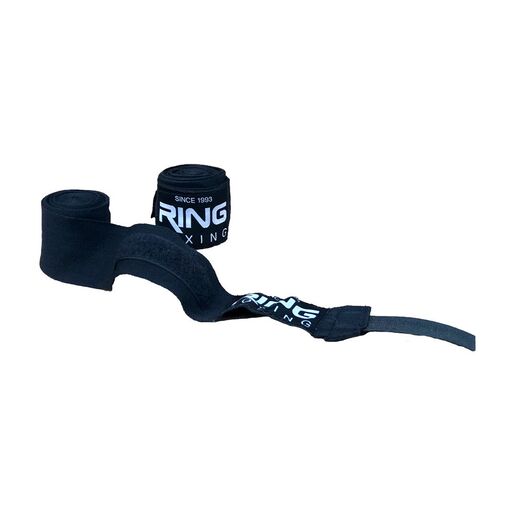 RING bandaža za boks RX BX021, 2 x 3m, crna