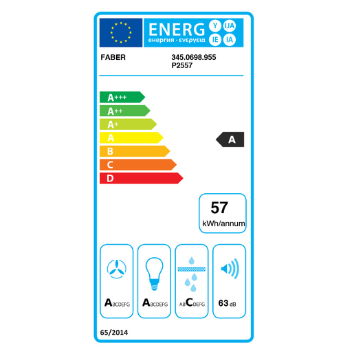 Faber napa Beat XL BK Matt F80
