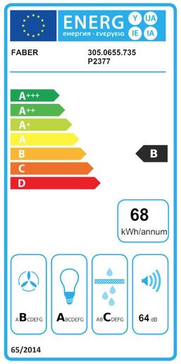 Faber napa Ultra Slim X KL A60
