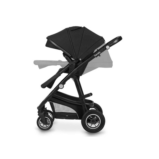 Lionelo dječja kolica Bianka 3u1, Black Onyx