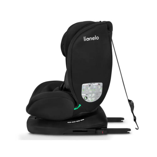 Lionelo autosjedalica Bastiaan i-Size 0-36 kg (40-150 cm) 360, Black Carbon