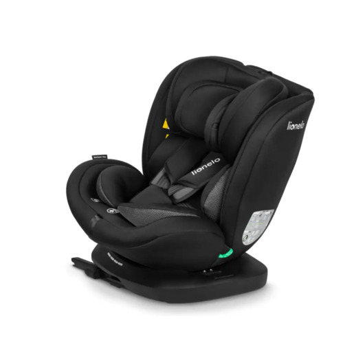 Lionelo autosjedalica Bastiaan i-Size 0-36 kg (40-150 cm) 360, Black Carbon