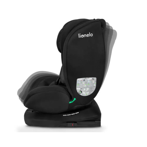 Lionelo autosjedalica Bastiaan i-Size 0-36 kg (40-150 cm) 360, Black Carbon