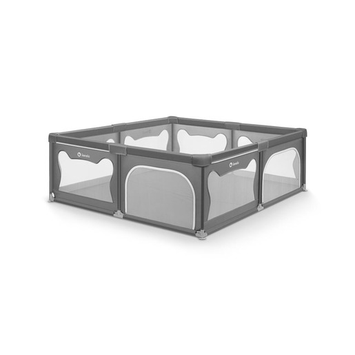 Lionelo dječja igraonica/vrtić Willow XL 187x207 cm, Grey Concrete