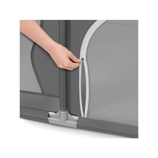 Lionelo dječja igraonica/vrtić Willow XL 187x207 cm, Grey Concrete