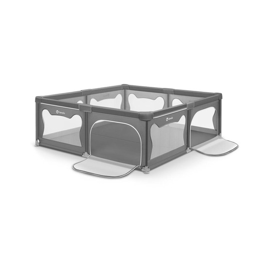 Lionelo dječja igraonica/vrtić Willow XL 187x207 cm, Grey Concrete