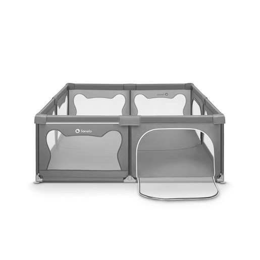 Lionelo dječja igraonica/vrtić Willow XL 187x207 cm, Grey Concrete