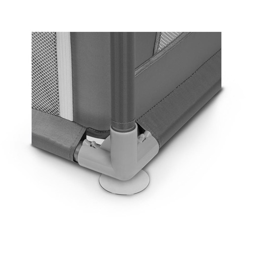 Lionelo dječja igraonica/vrtić Willow XL 187x207 cm, Grey Concrete