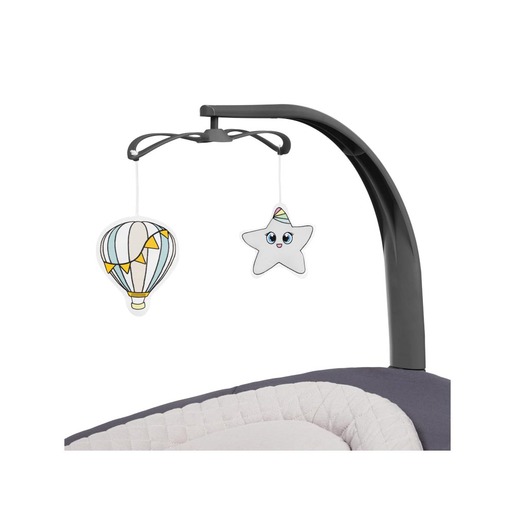 Lionelo električna ljuljačka 2u1 Ralf, Grey Graphite