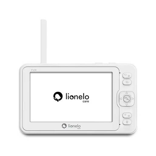 Lionelo baby monitor dvosmjerni Babyline 6.2, White