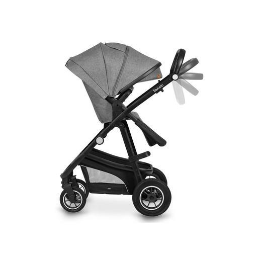 Lionelo dječja kolica Bianka 3u1, Grey Stone
