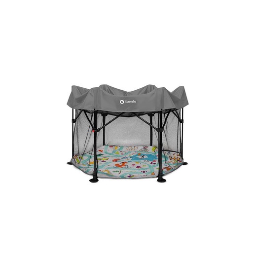 Lionelo dječja igraonica/vrtić Roel Hexagon 6-kutna, Grey Multicolor