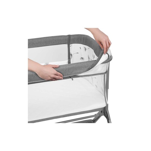 Lionelo krevetić 3u1 Leonie Plus, Grey Stone